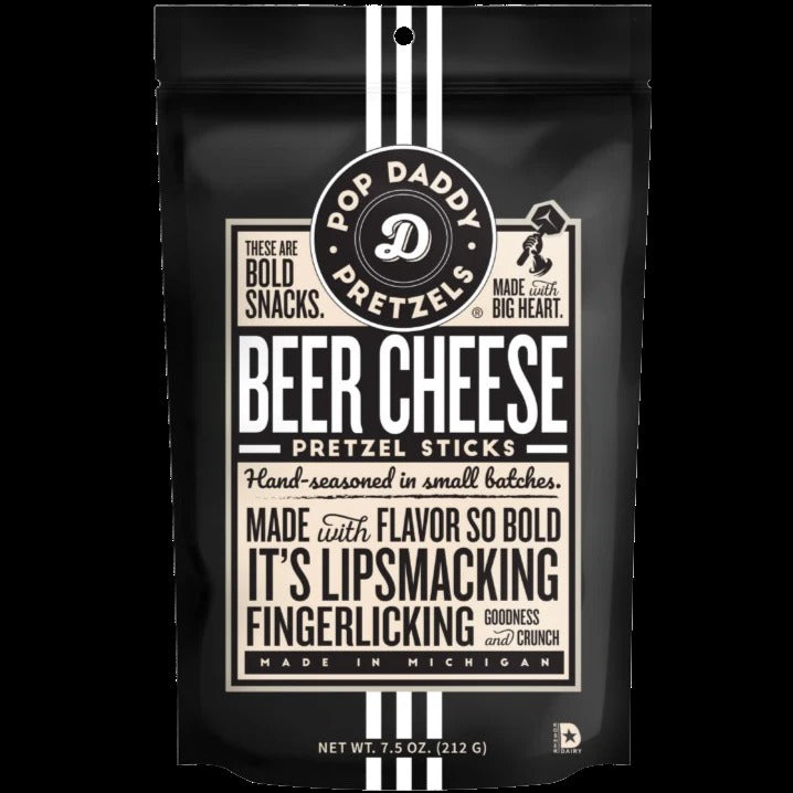 Beer Cheese Pretzel Sticks