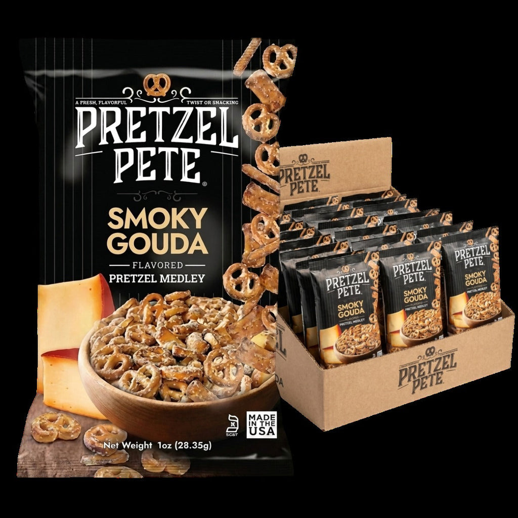 Smoky Gouda Pretzel Medley (24 Pack)