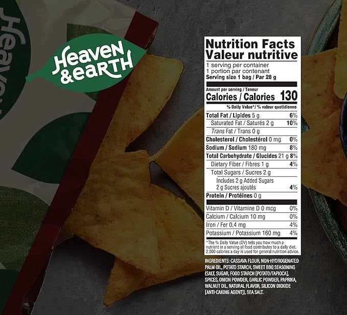 Sweet BBQ Tortilla Chips