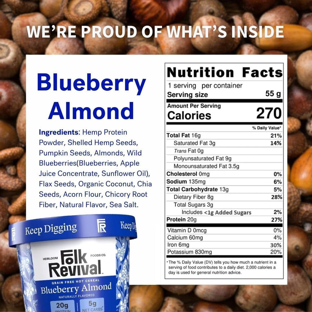 Blueberry Almond Hot Cereal (6 CT)