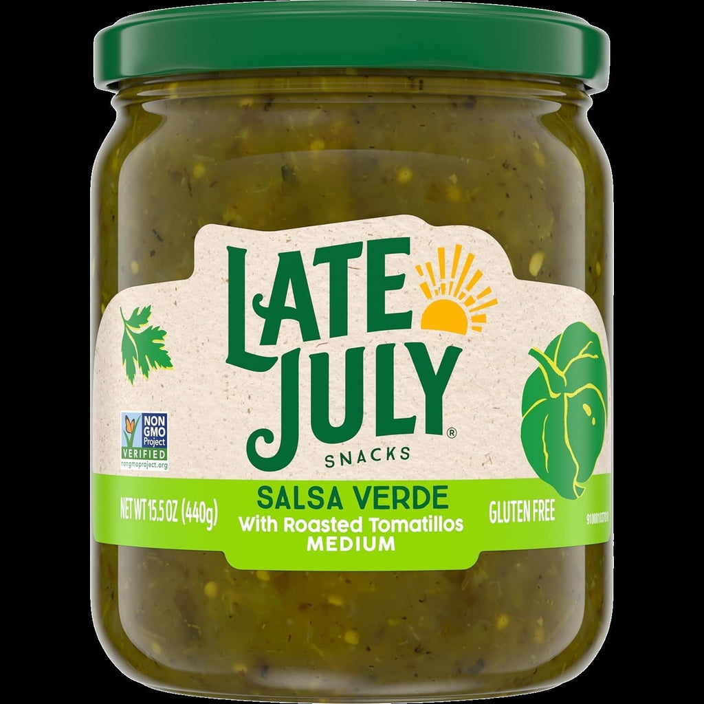 Salsa Verde with Roasted Tomatillos Medium