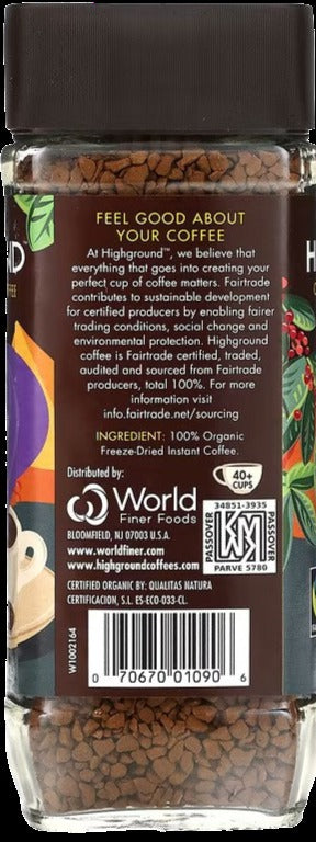Organic Regular Instant Coffee