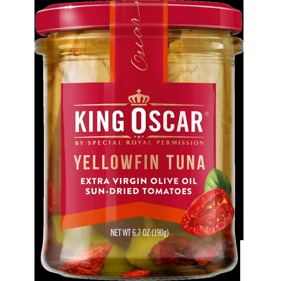 Yellowfin Tuna Fillets in Extra Virgin Olive Oil with Sun-dried Tomatoes