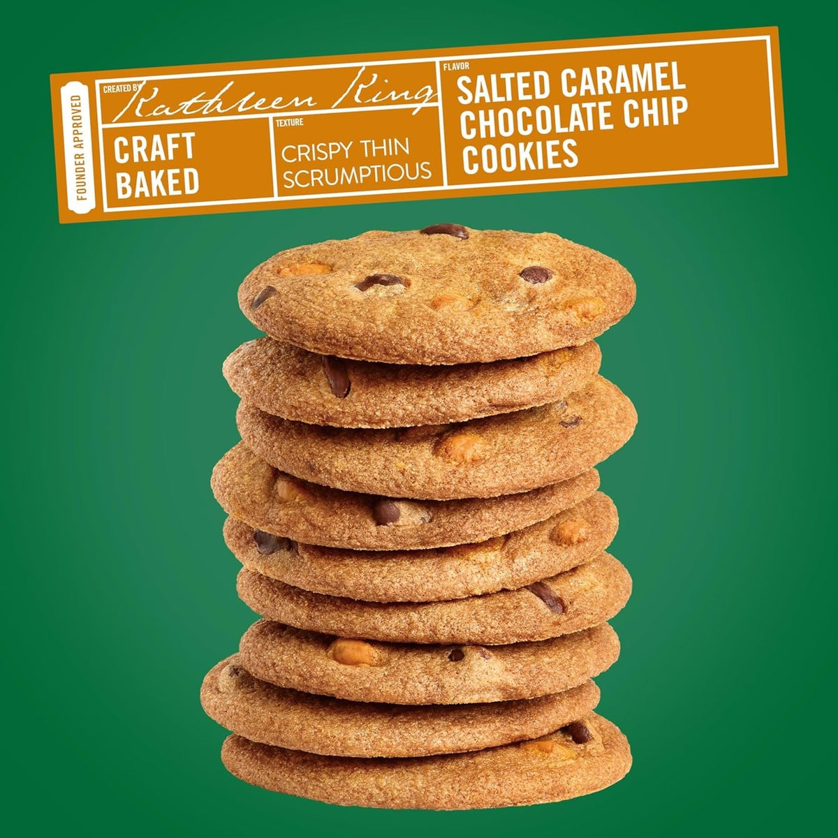 Salted Caramel Chocolate Chip Cookies