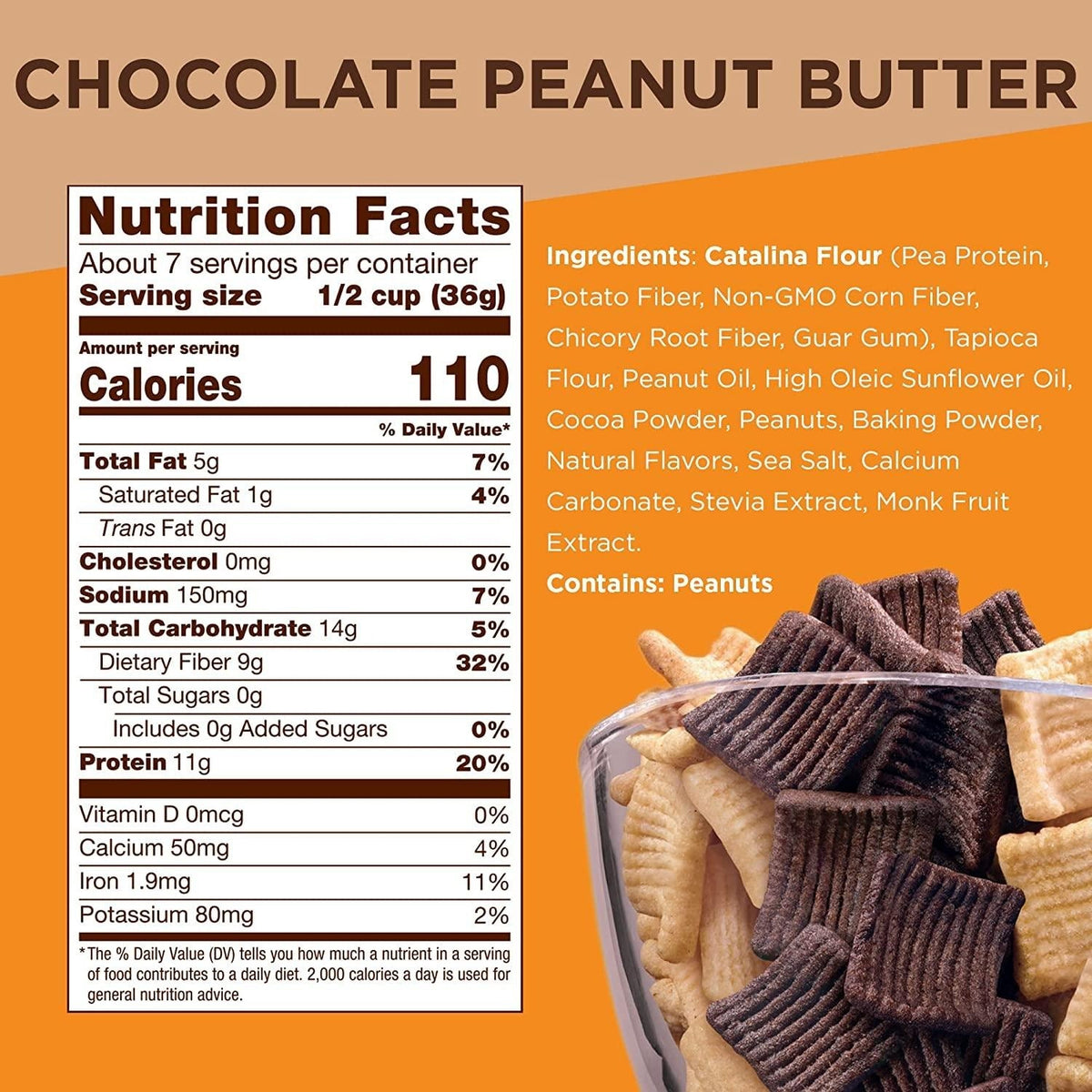Keto Chocolate Peanut Butter Cereal