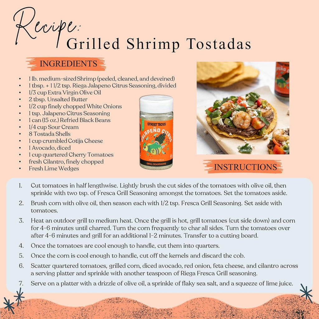 Taco Grill Seasoning - Jalapeno Citrus Chicken