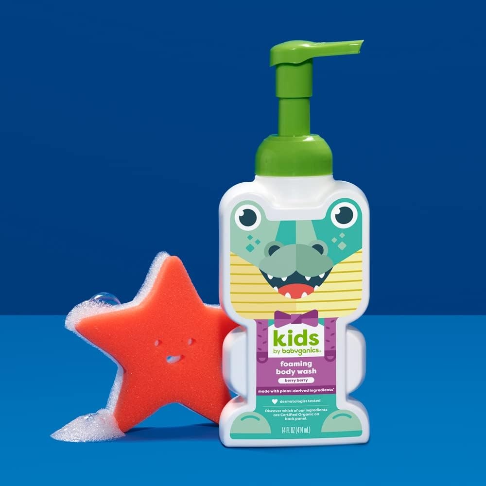 Kids Foaming Body Wash - Berry Berry