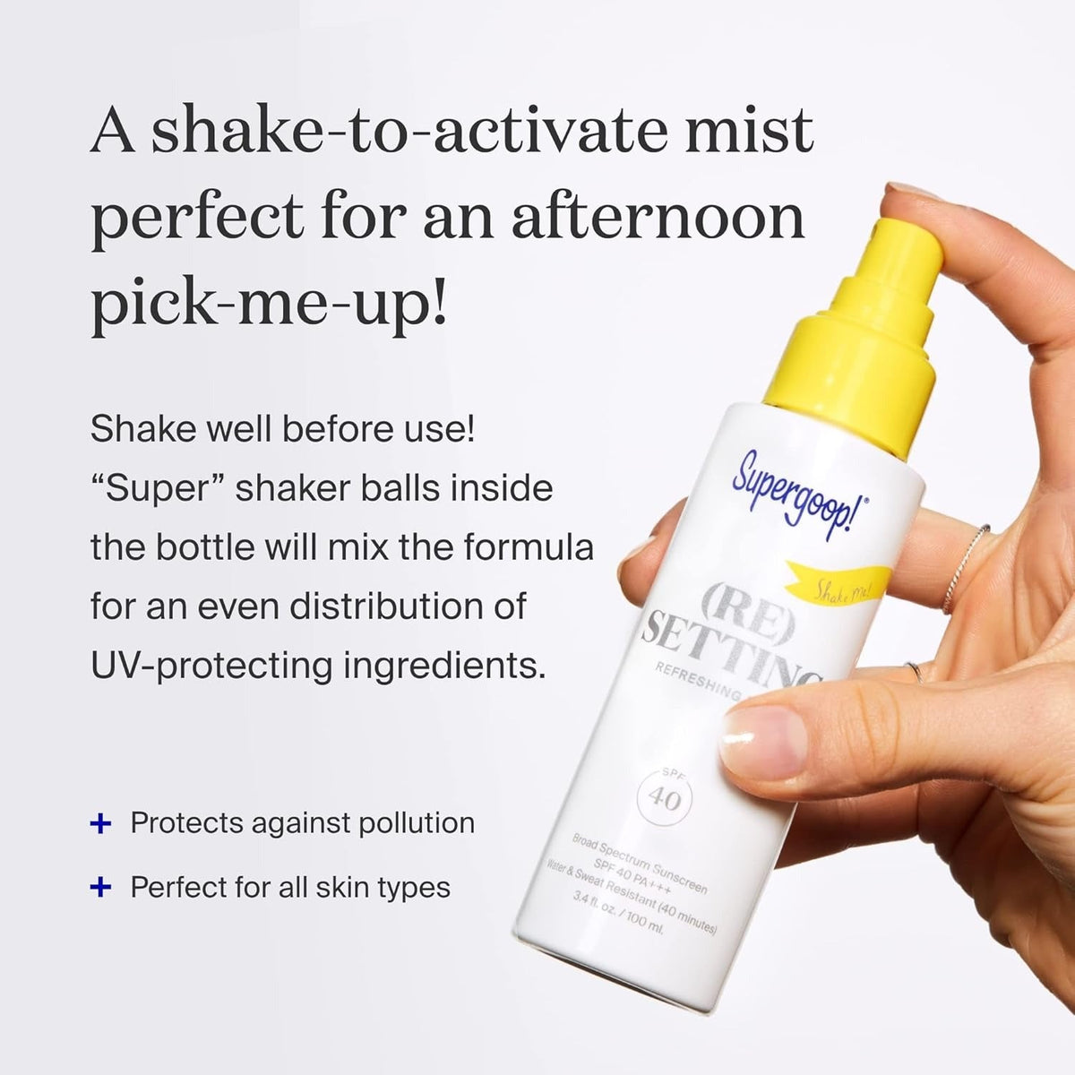 (Re)Setting Refreshing Mist SPF 40 PA+++ Facial Mist