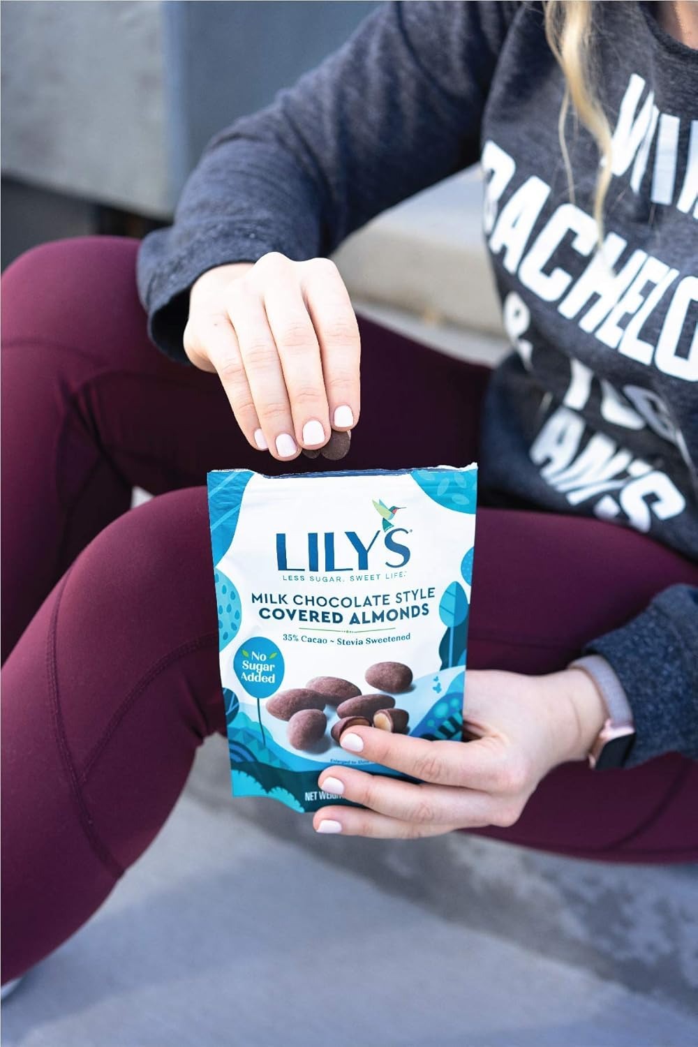 Milk Chocolate Style Covered Almonds, 40% Cocoa