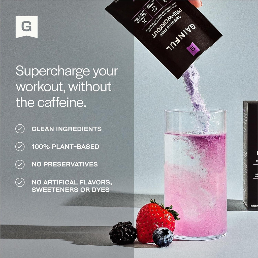 Caffeine-Free Pre-Workout - Wildberry (10 CT)