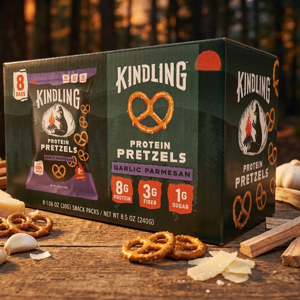 Kindling Lunchbox Garlic Parmesan (8 CT)