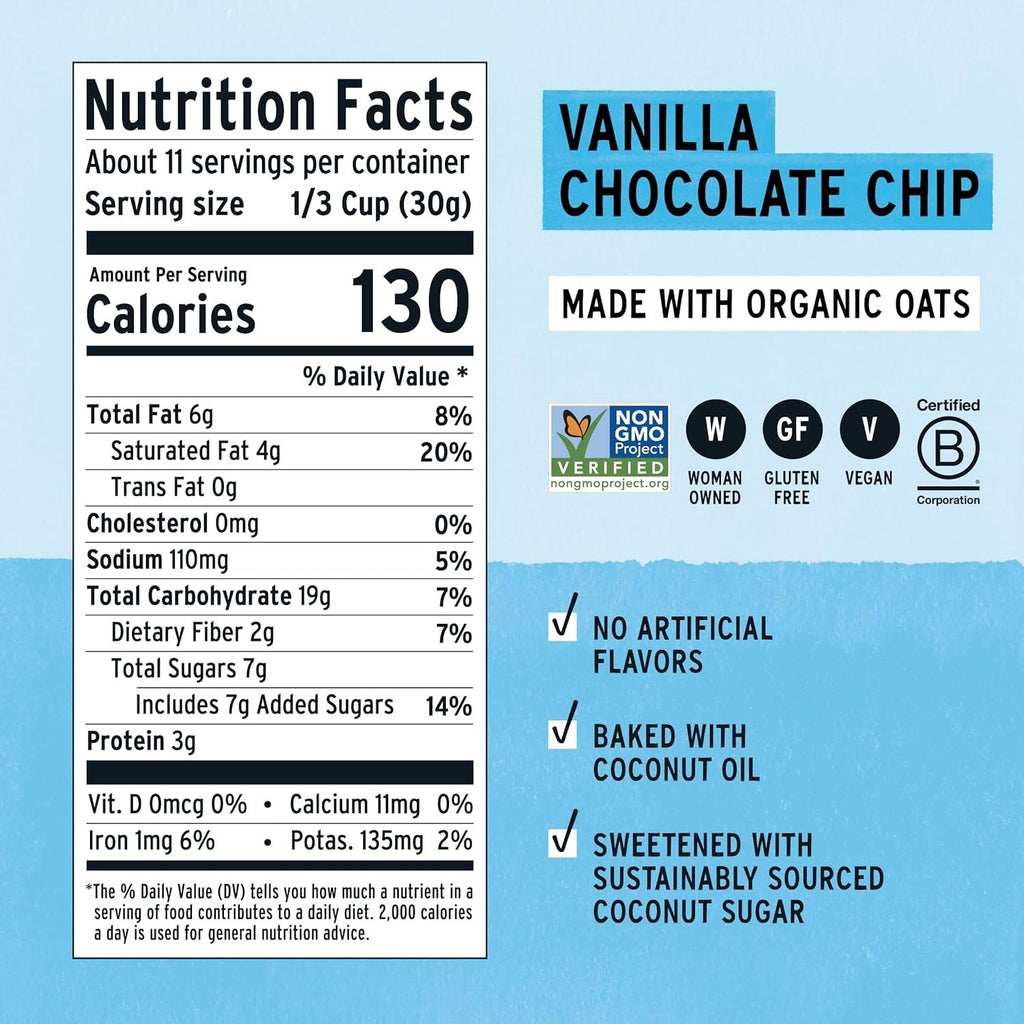 Ancient Grains Vanilla Chocolate Chip Granola (3 Pack)