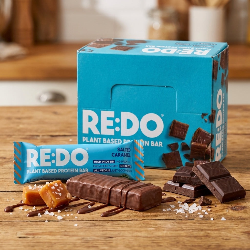 Plant-Based Swedish Salted Caramel Protein Bars (9 CT)