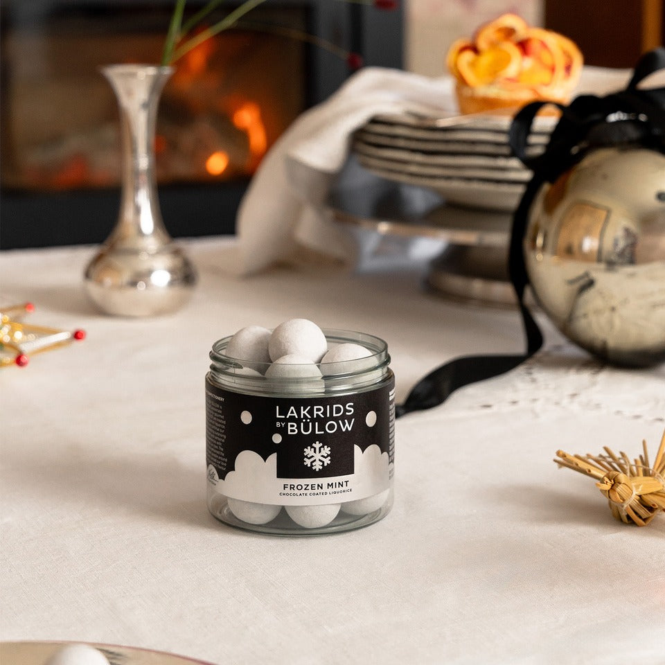 Frozen Mint Coated Gourmet Licorice