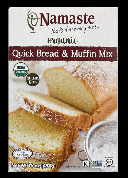 Organic Gluten Free Quick Bread & Muffin Mix