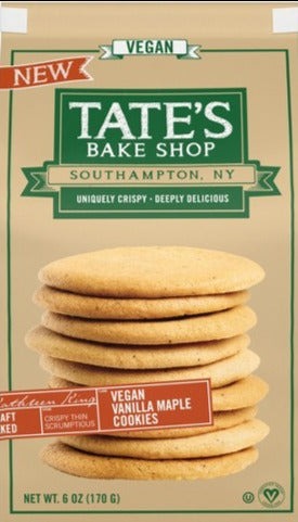 Vegan Vanilla Maple Cookies