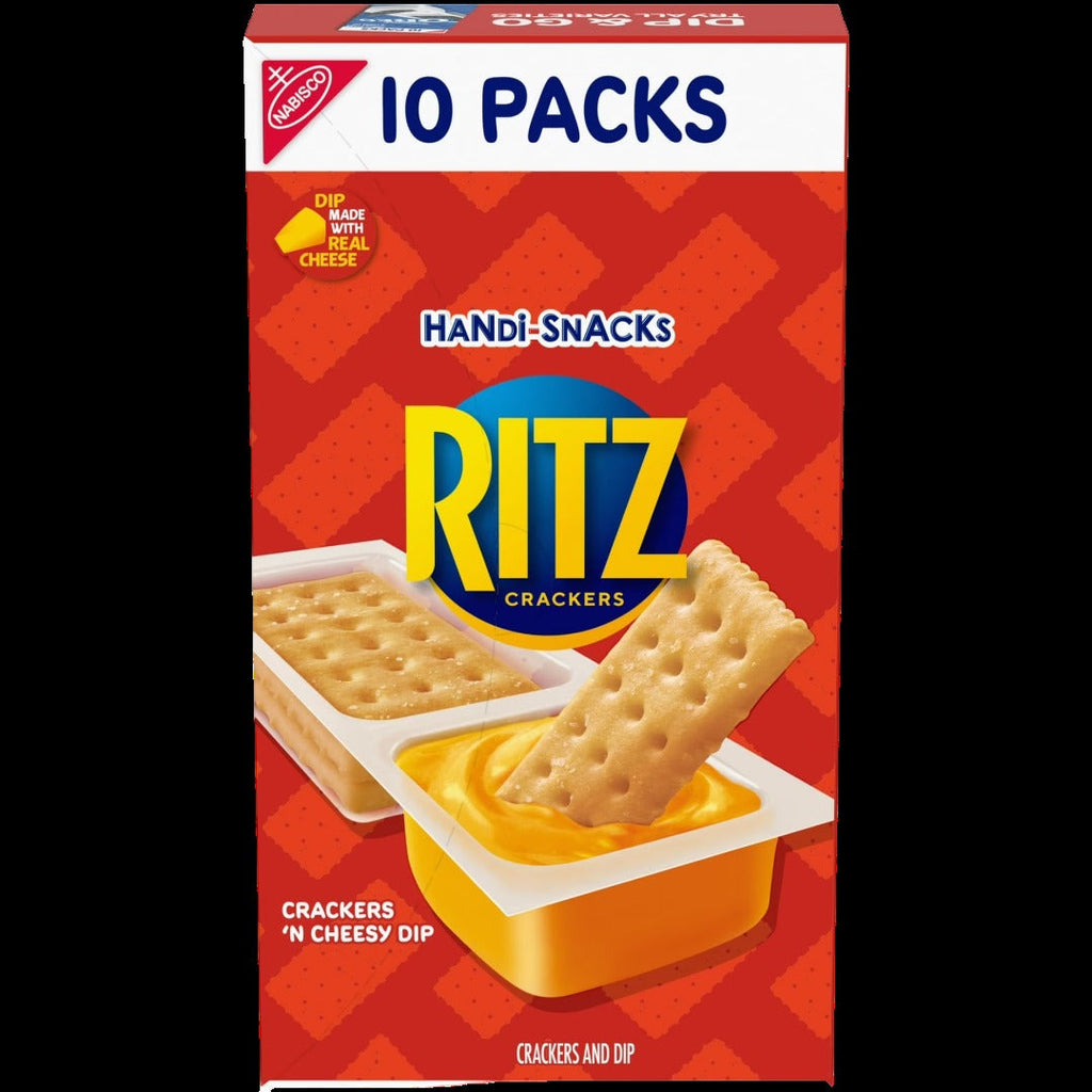 Ritz Handi-Snacks Crackers 'N Cheesy Dip