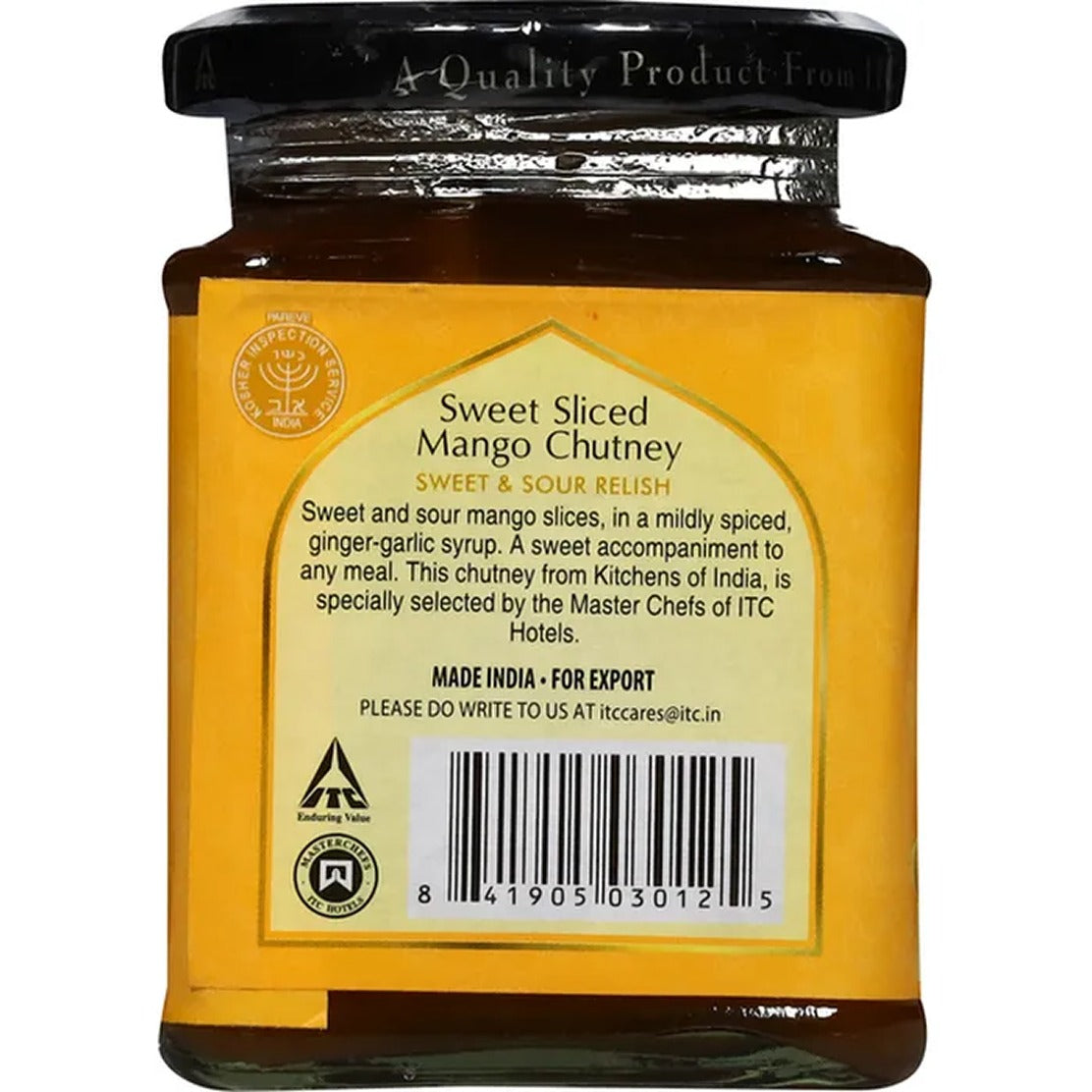 Sweet Sliced Mango Chutney - Mild