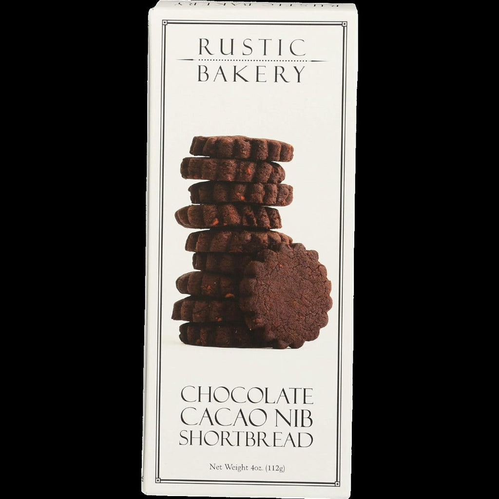 Chocolate Cacao Nib Shortbread
