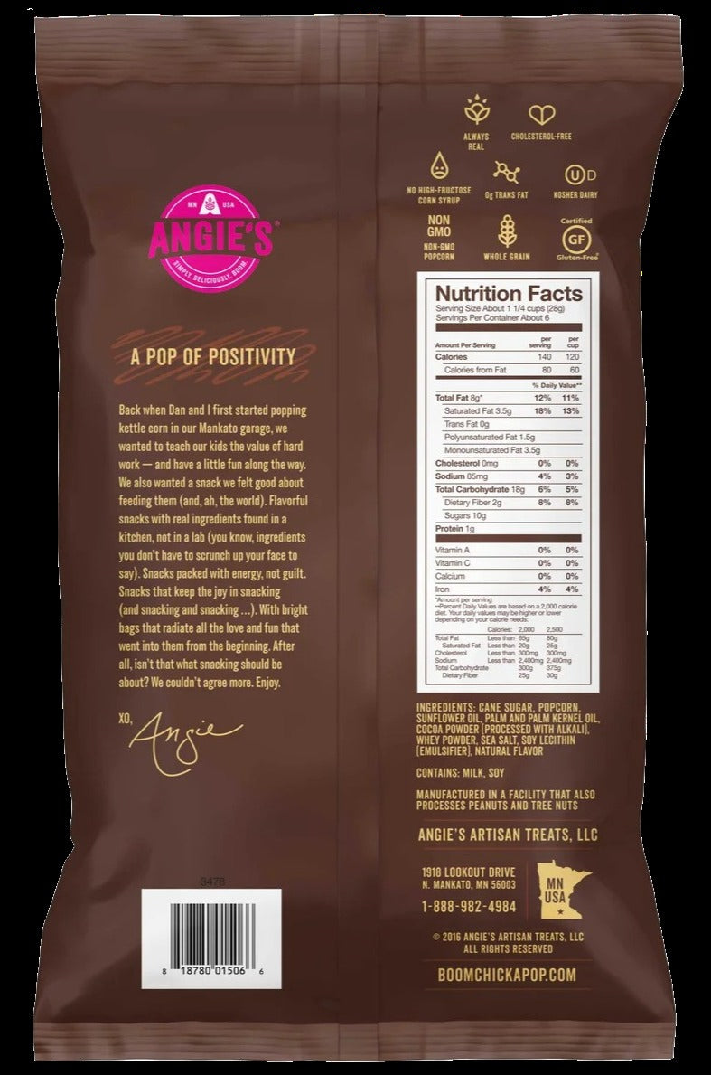 Dark Chocolate Sea Salt Kettle Corn