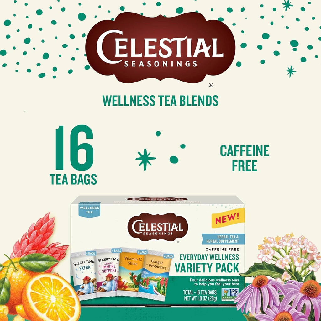 Tea Wellness 4 Variety