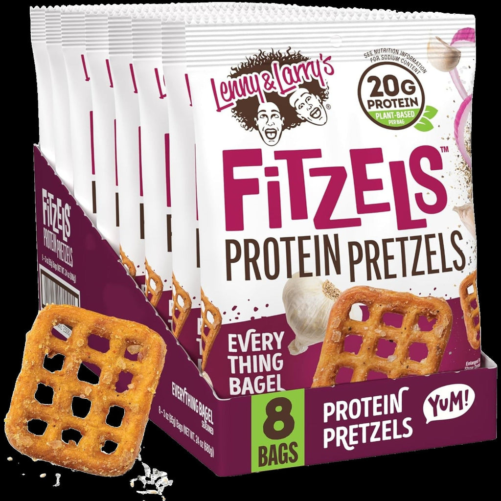 Everything Bagel Protein Pretzels (8 Pack)