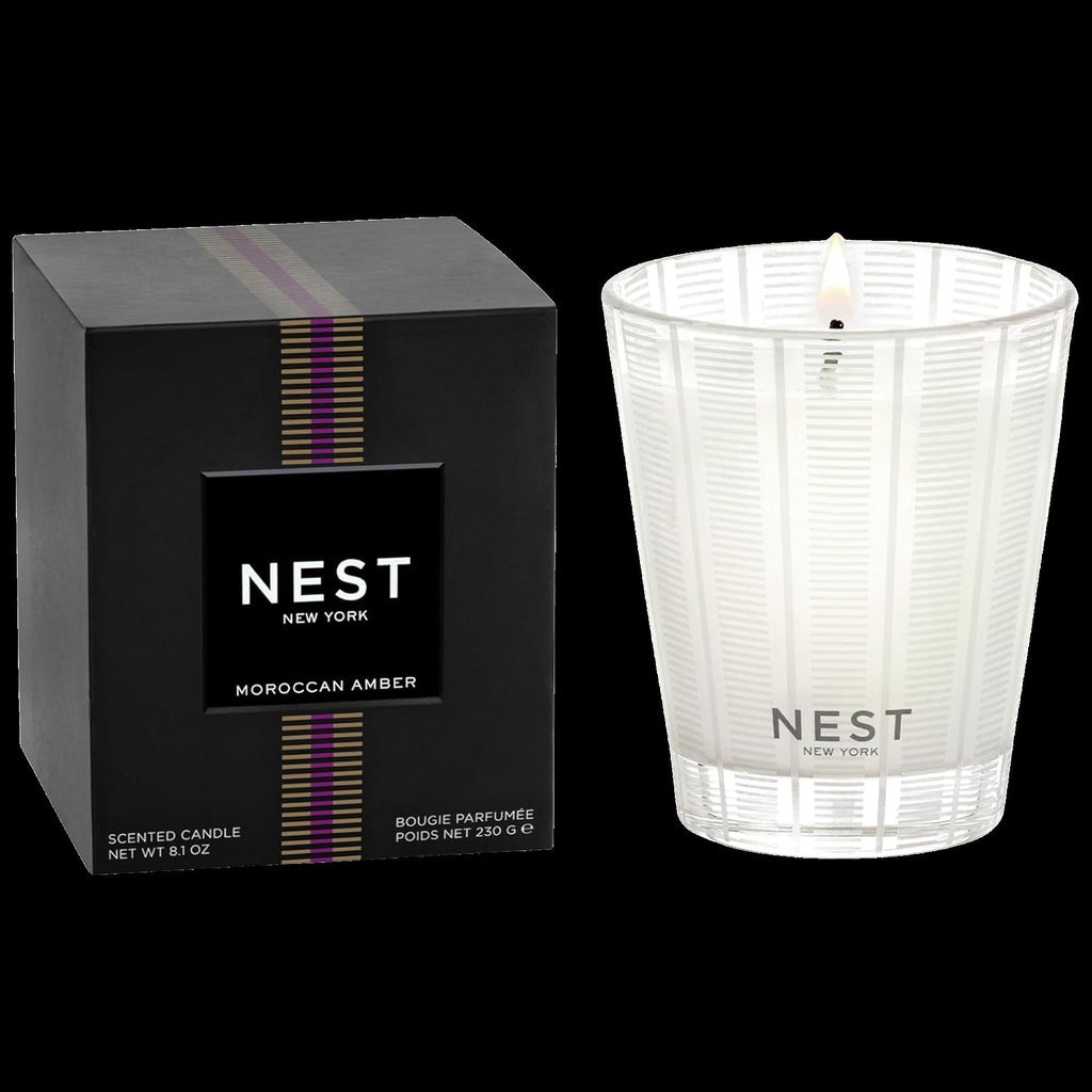 Moroccan Amber Scented Classic Candle