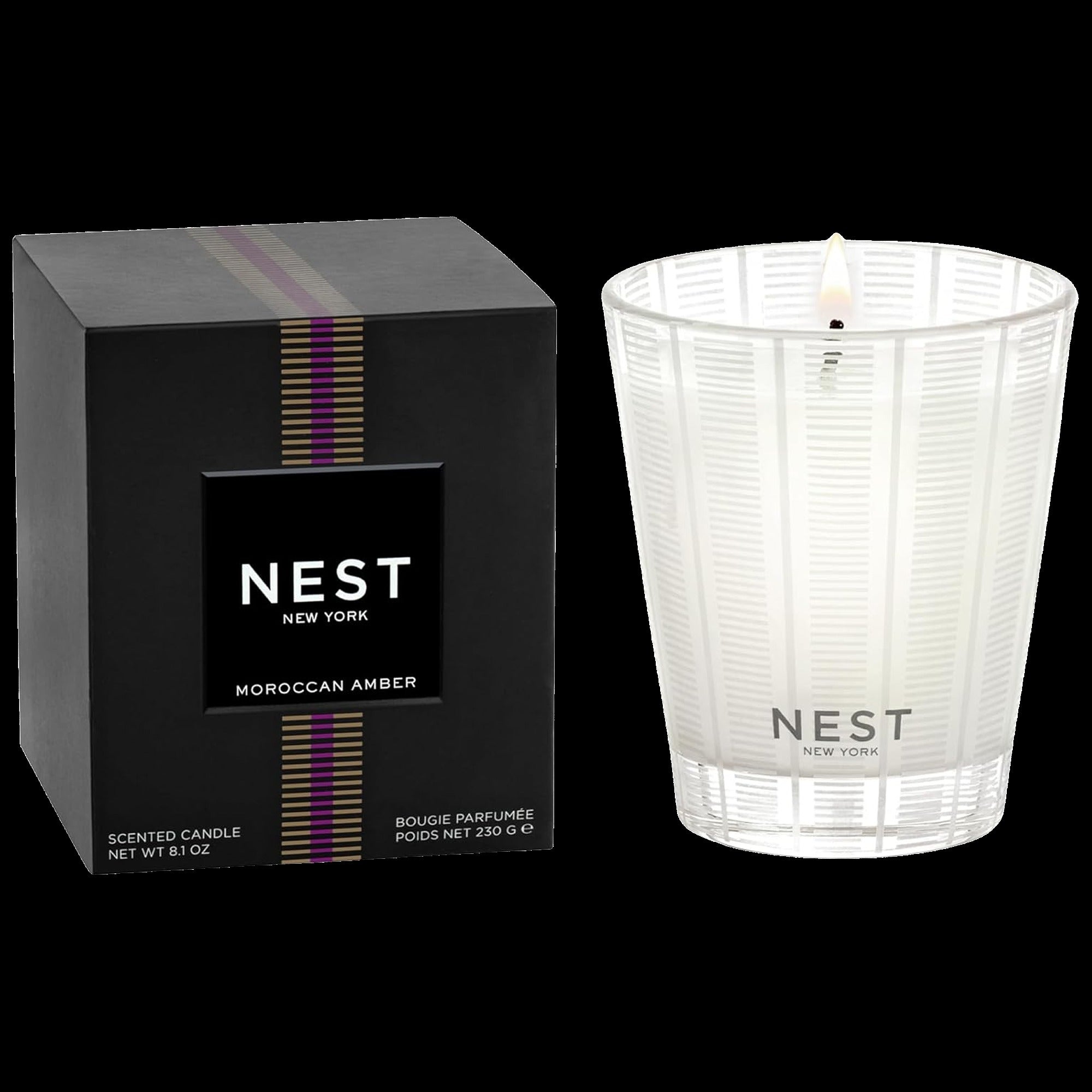 Moroccan Amber Scented Classic Candle