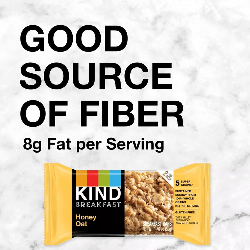 Honey Oat Breakfast Bars (12 CT)
