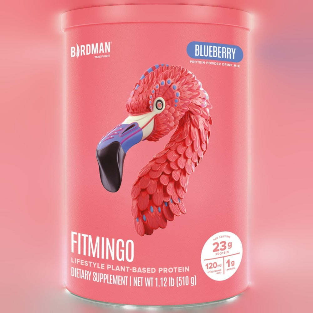 Fitmingo Blueberry Plant-Based Protein Powder