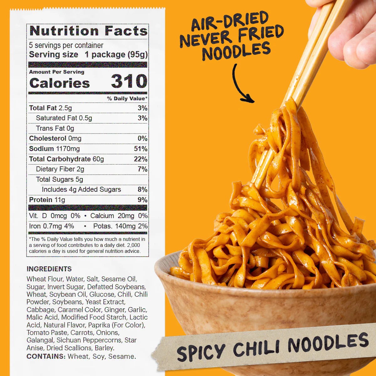 Spicy Chilli Noodles (5 CT)