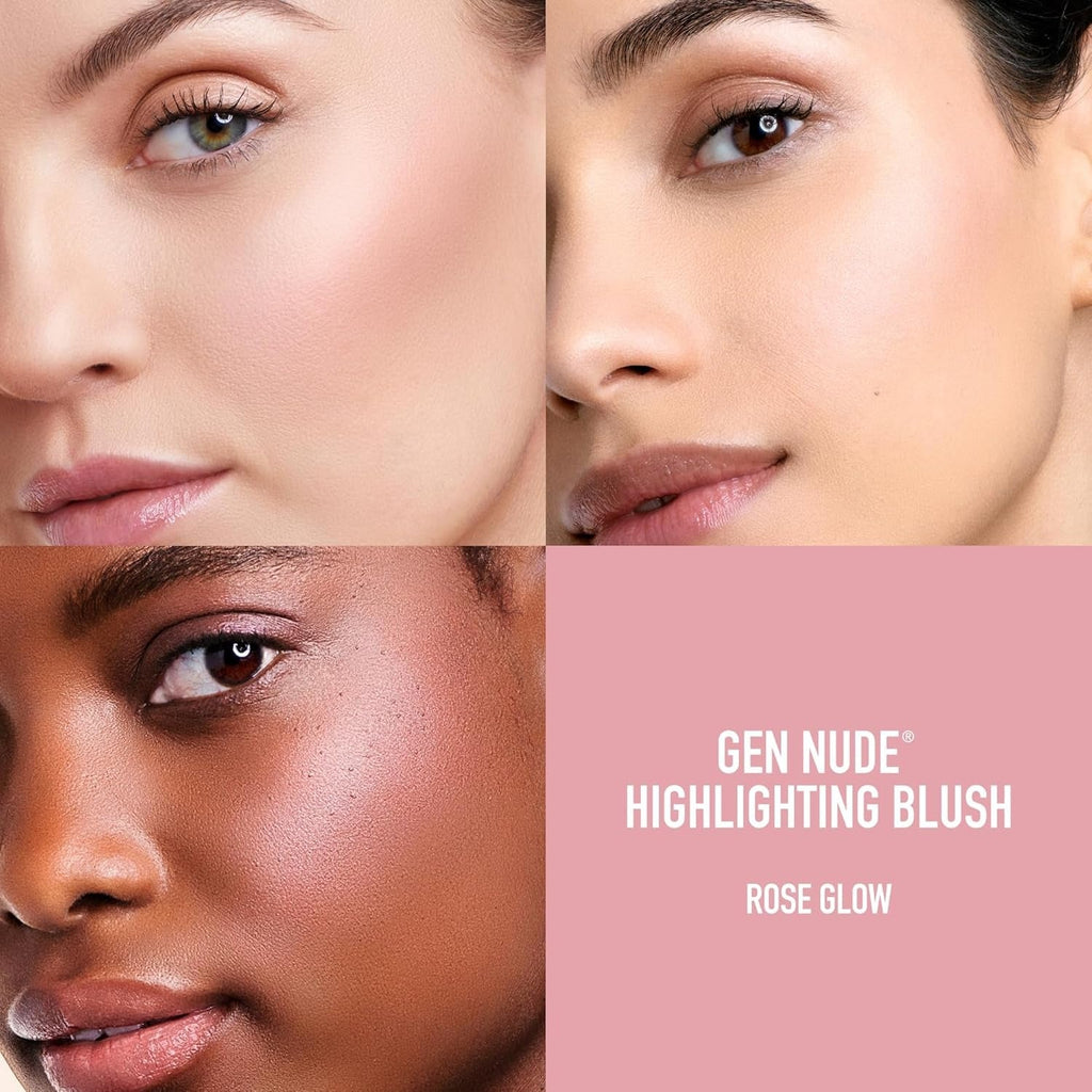 Gen Nude Highlighting Blush - Rose Glow