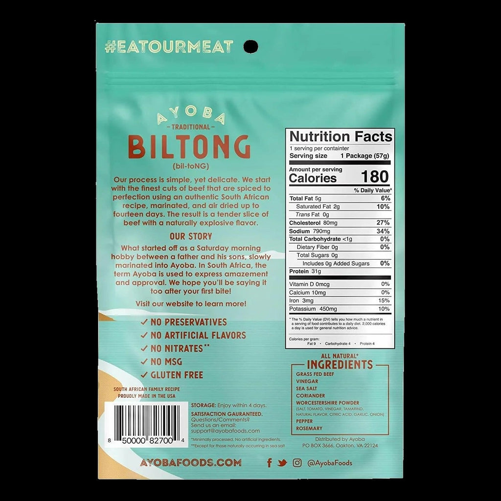 Traditional Biltong