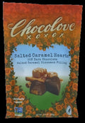 Dark Chocolate Caramel Hearts