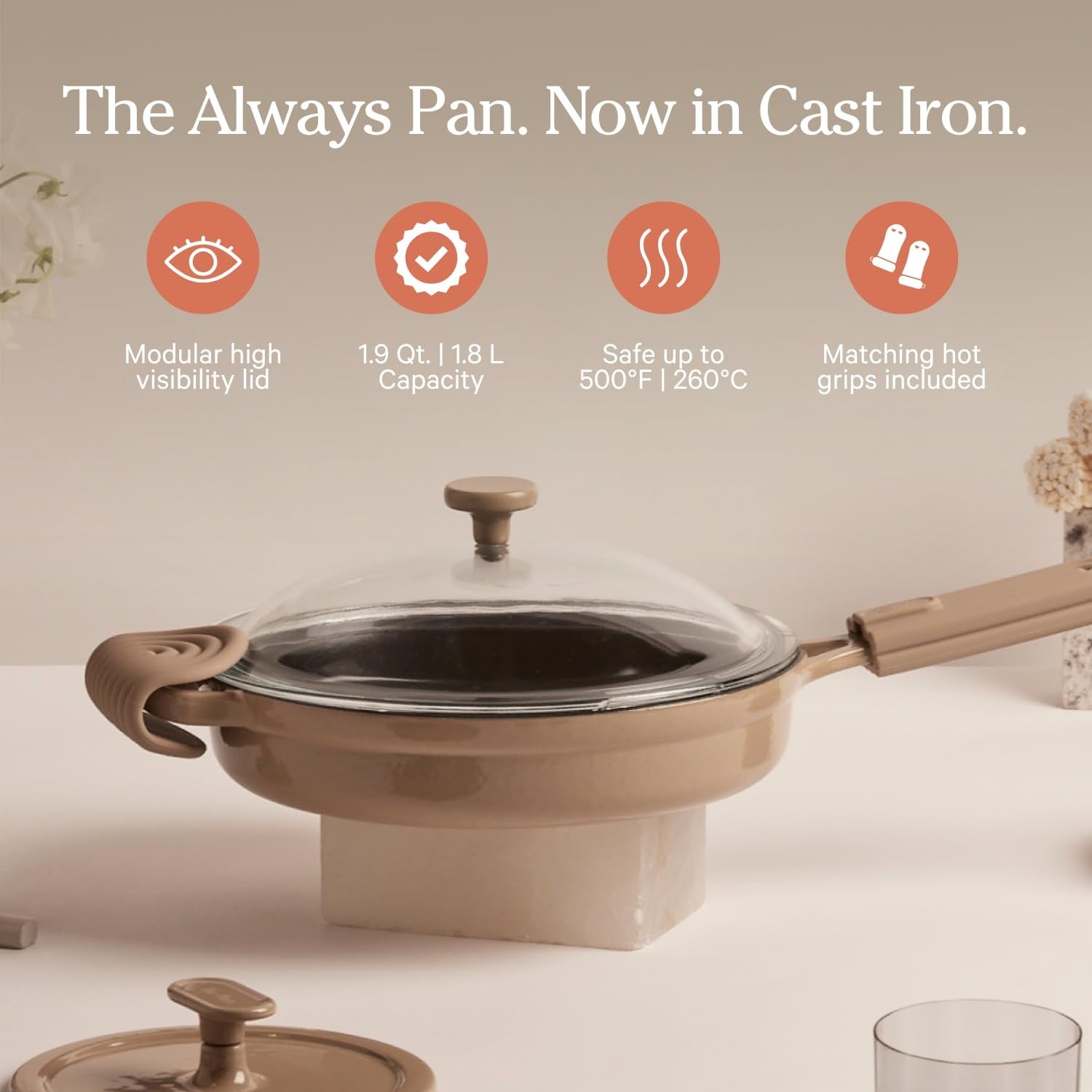 Cast Iron Always Pan - Steam