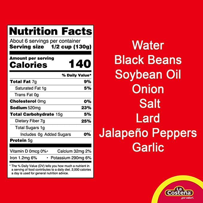 Refried Black Beans