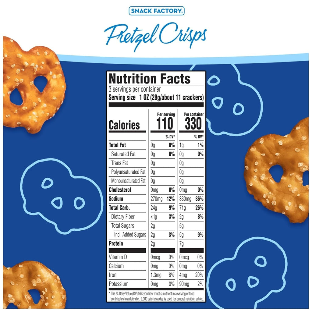 Original Pretzel Crisps (8 CT)