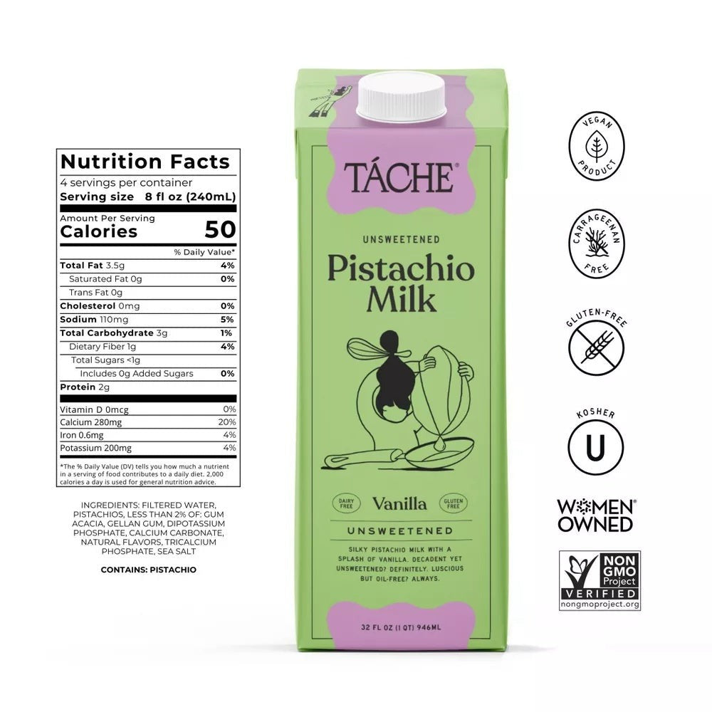 Pistachio Milk Unsweetened Vanilla