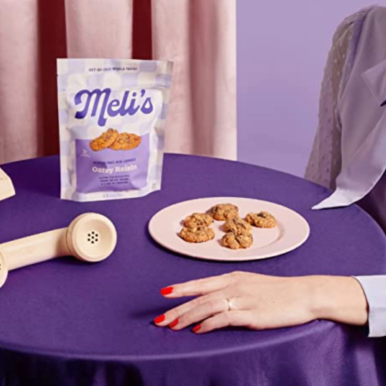 Gluten-Free Oatey Raisin Mini Cookies
