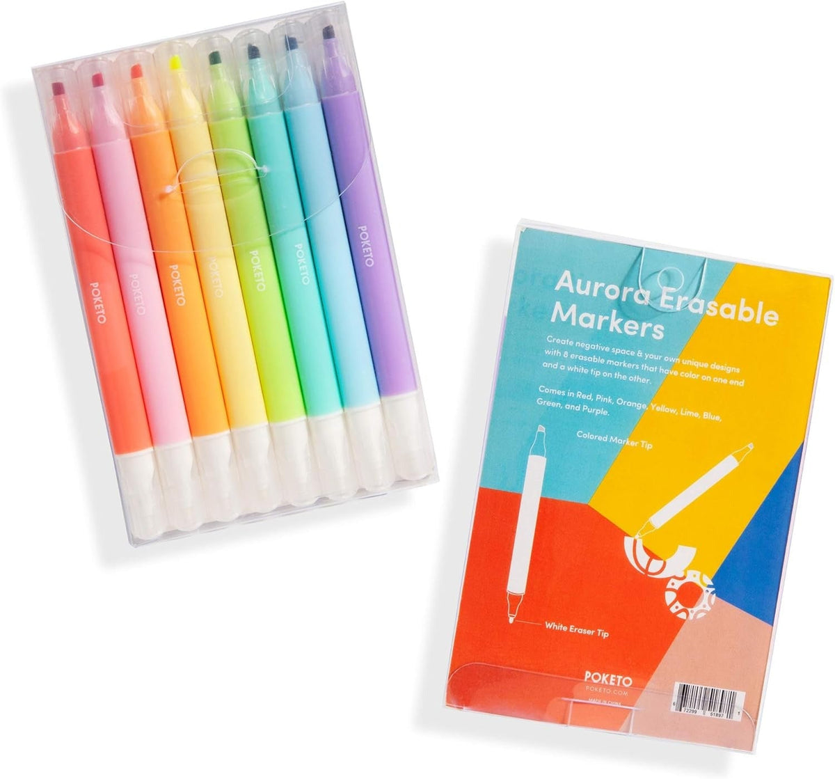 Aurora Erasable Markers Set