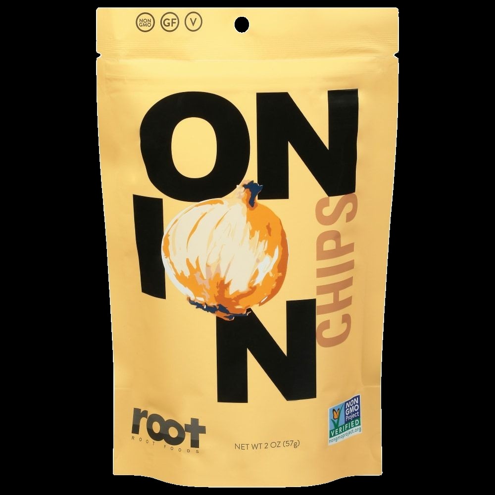 Root Foods Onion Chips - Sea Salt