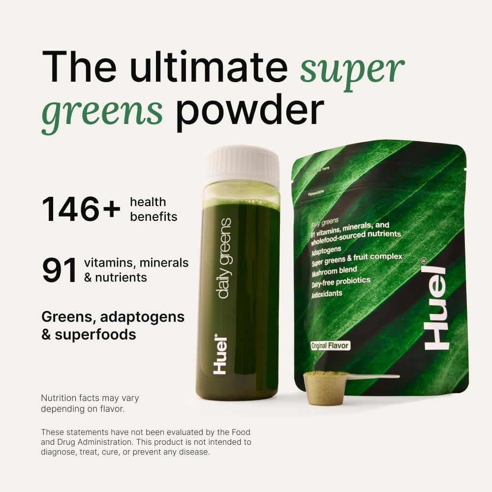 Daily Greens - Lemon & Ginger Flavor