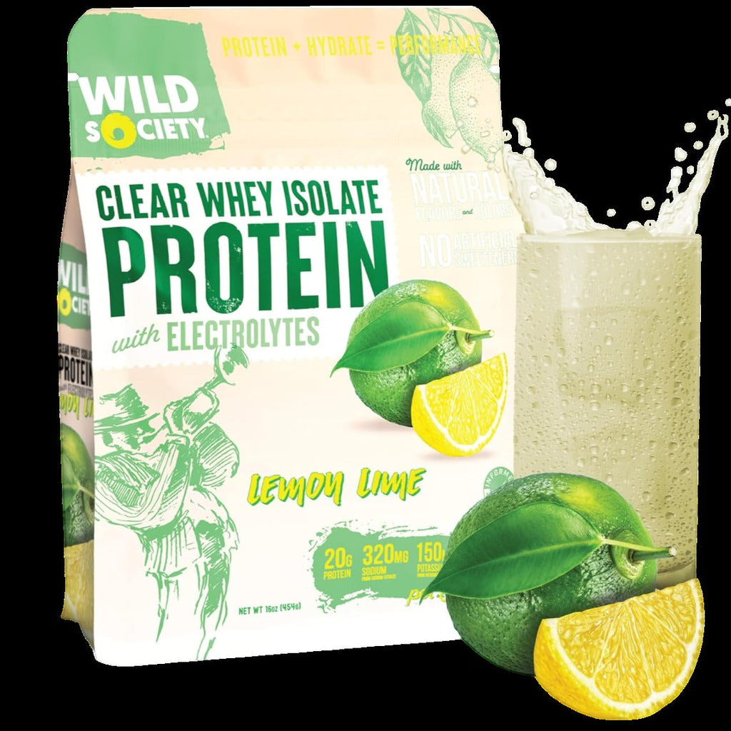 Clear Whey Isolate Protein with Electrolytes - Lemon Lime