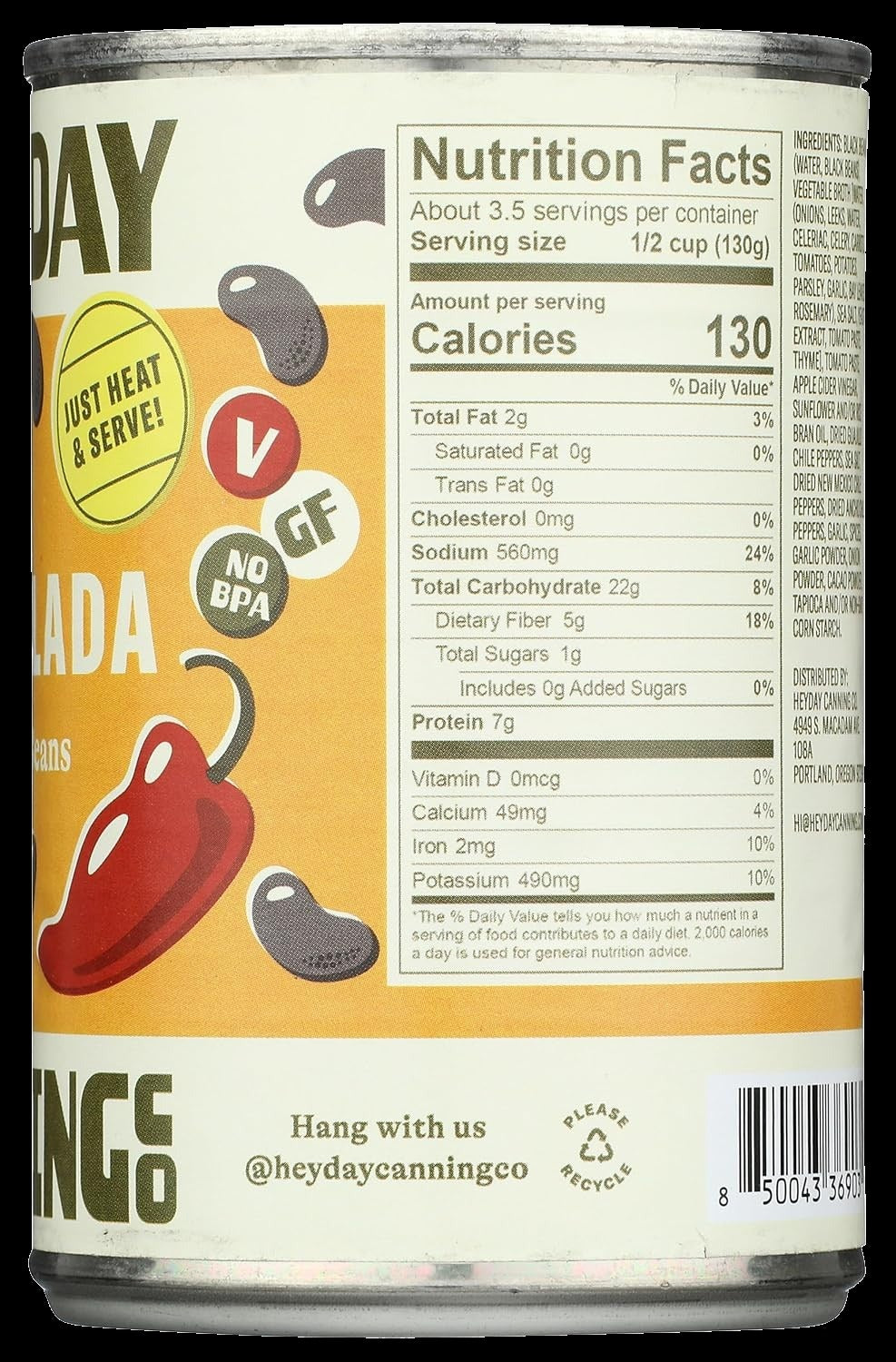 Enchilada Black Beans