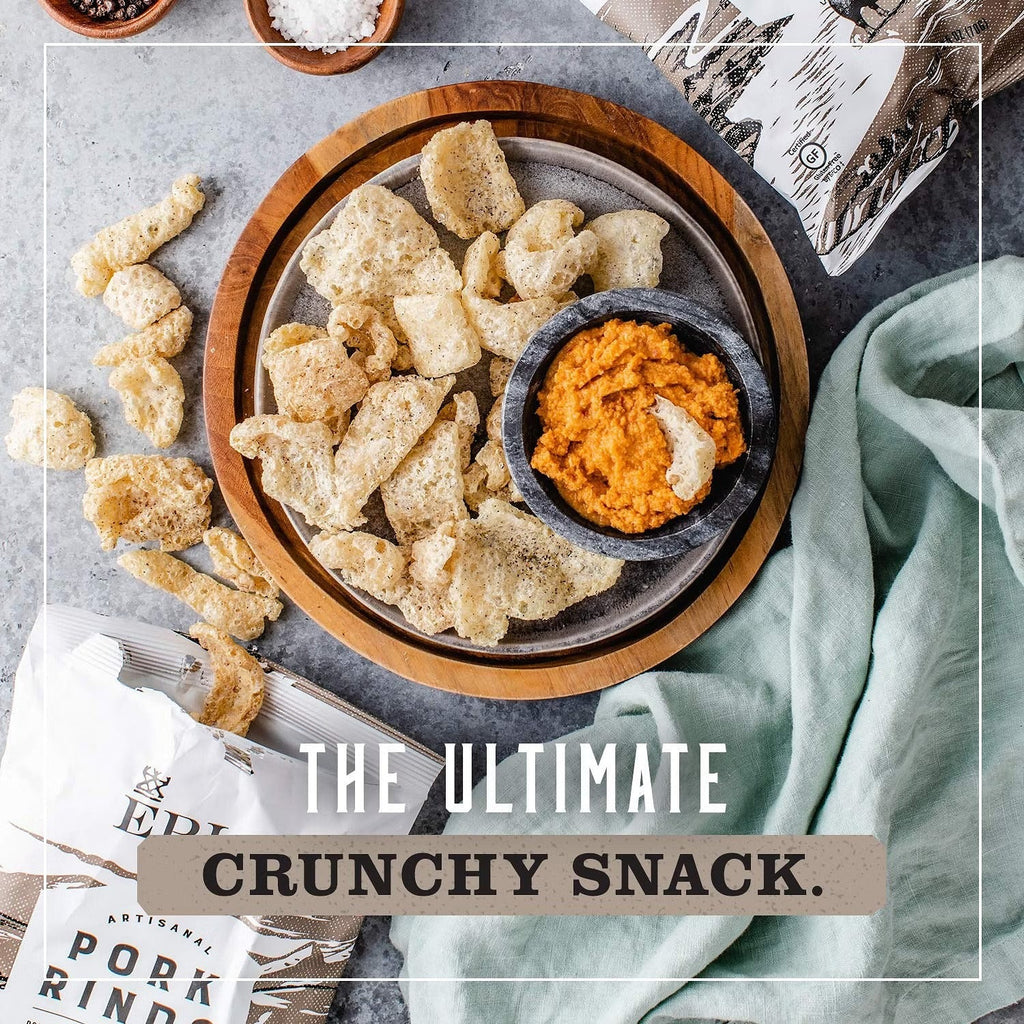 Sea Salt & Pepper Pork Rinds