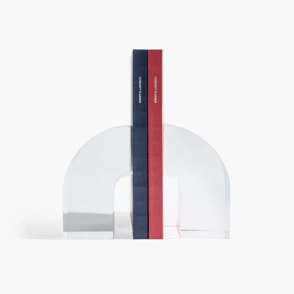Acrylic Arc Bookends