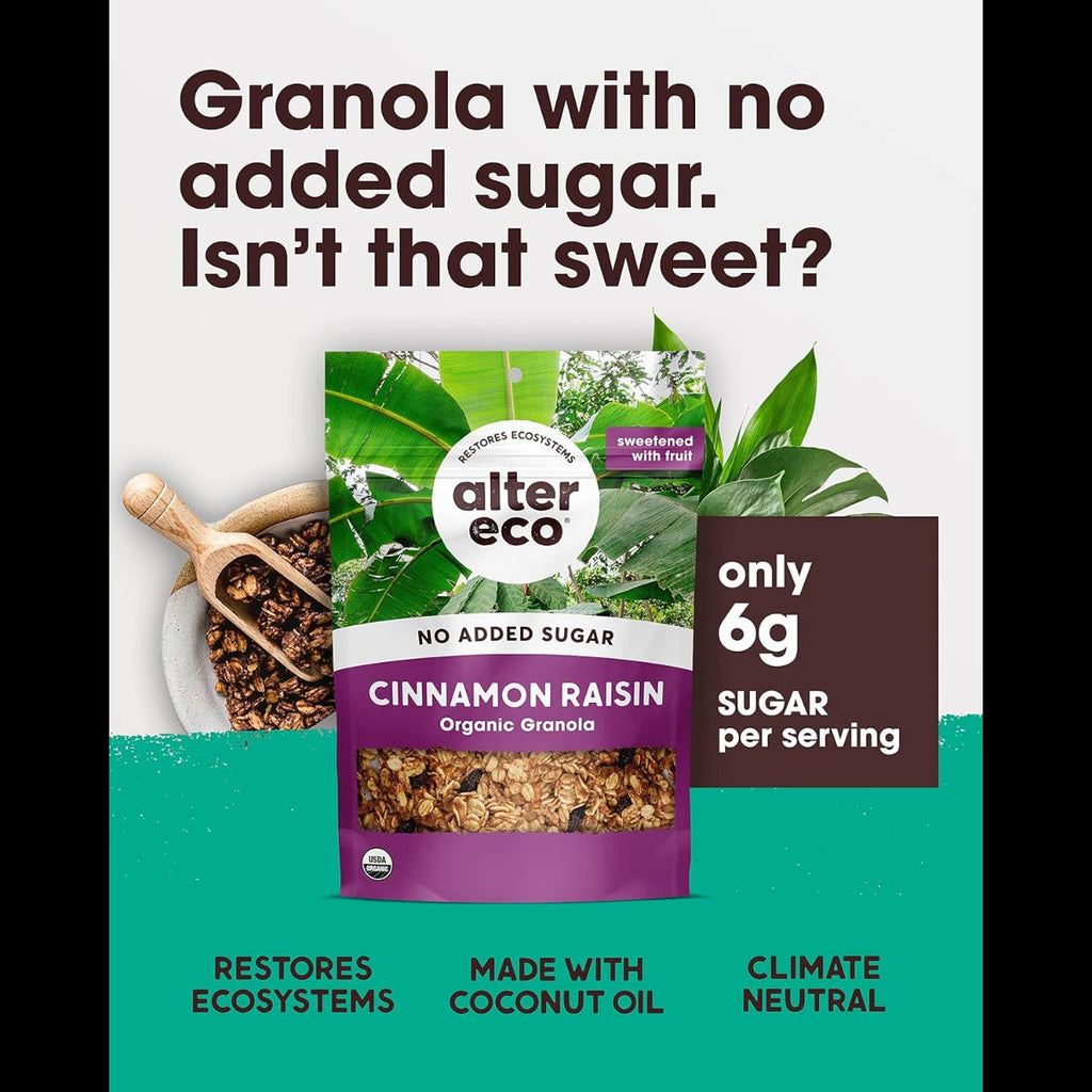 Organic Cinnamon Raisin Granola