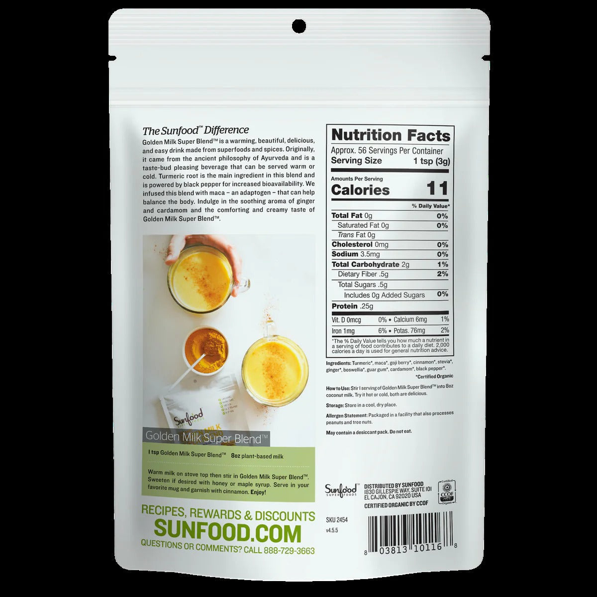 Organic Golden Milk Super Blend