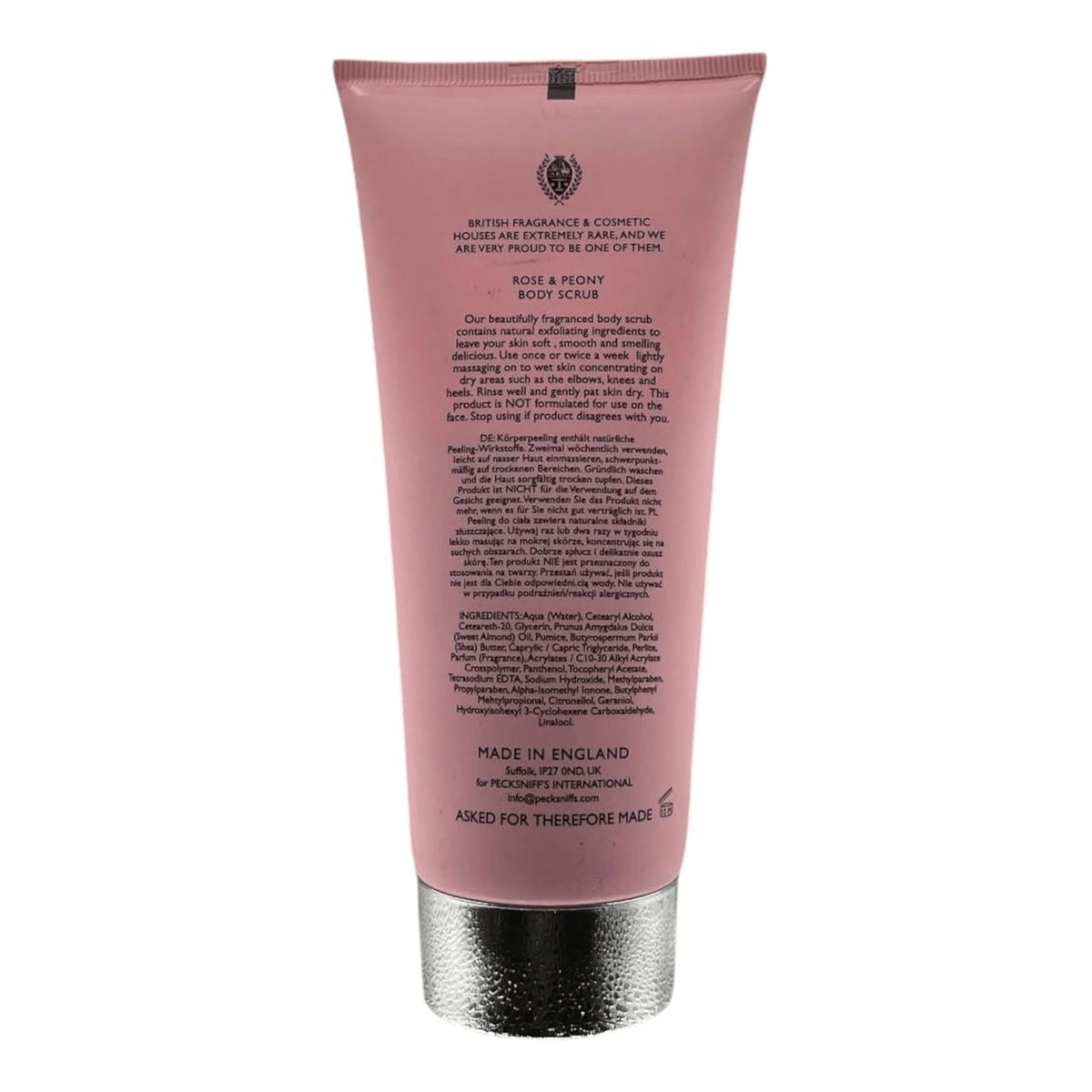 Body Scrub - Rose & Peony