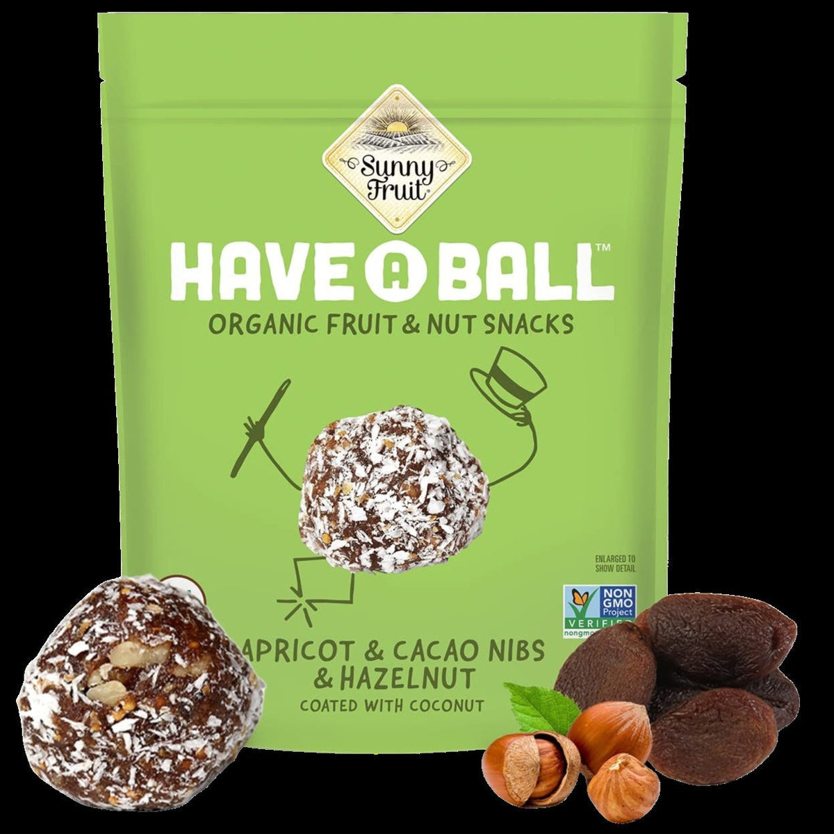 Apricot, Cacao Nibs & Hazelnut - Fruit & Nut Snack